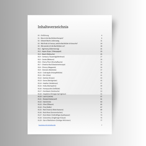 Für Bachblüten-Experten: Dein eigenes Buch – ohne monatelanges Schreiben