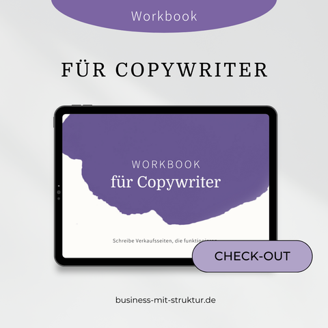 Workbook für Copywriter